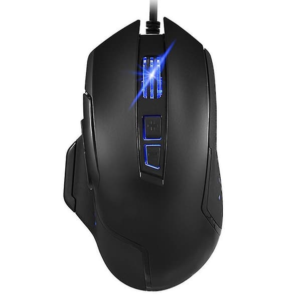 Gaming Mus Ledningsført Programmerbar Åndedrætslys Ergonomisk Spil USB Computer Mus