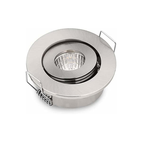 Förpackning med 10 Mini Downlights 3W Cob LED 3000K Spot LED Infälld Belysning