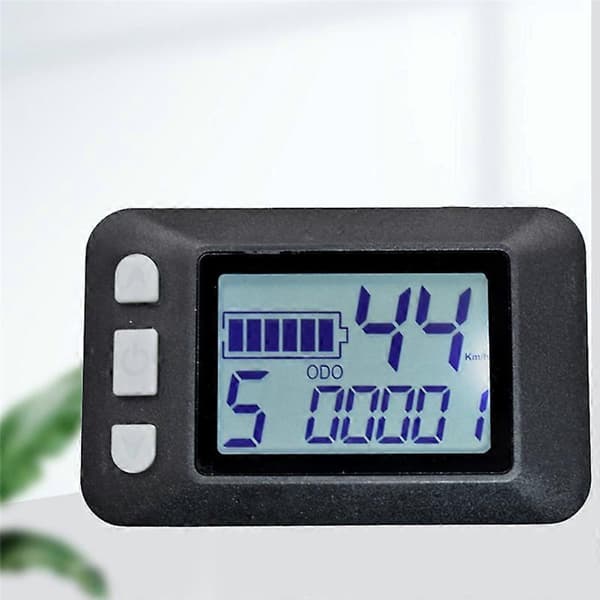 P9 LCD-display Instrumentpanel LCD-skärm 24/36/48/60V för E-cykel (5PIN)