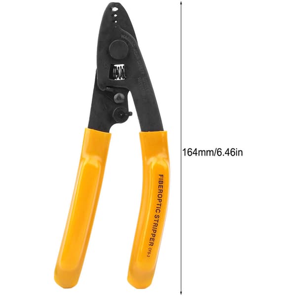 Fiberglasstrimmel, 3-hullers, ergonomisk håndstripper med unbrakonøgle