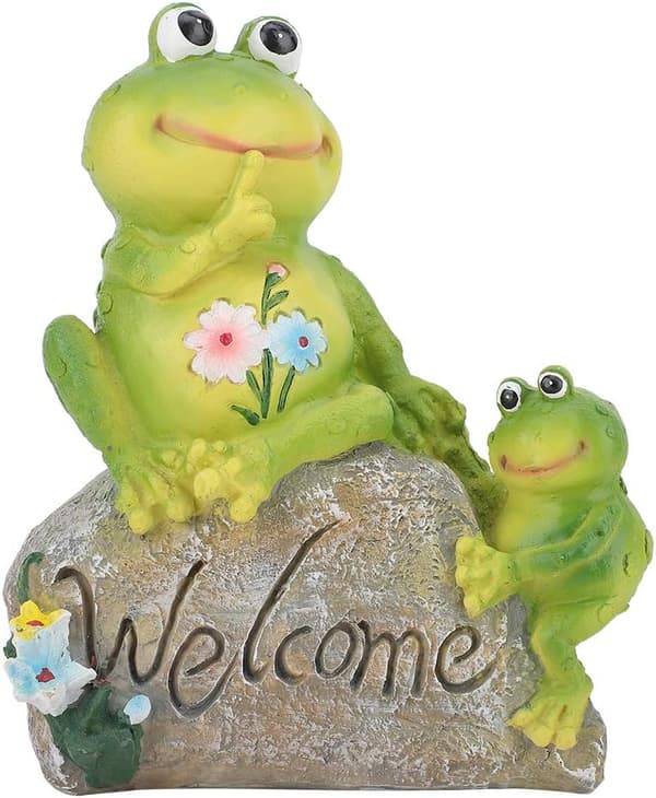 Schulz-Moditch Resin Frø Sten Ornament 1 set