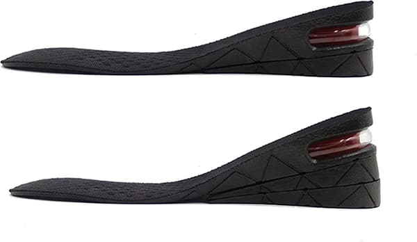 Originale høydeøkende innleggssåler, 7 cm høye, 3 lag