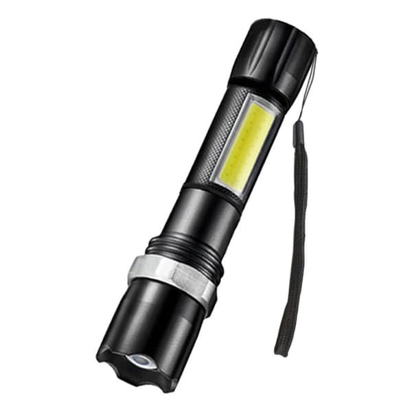 Oppladbar LED-lommelykt - 300 lm - 3 moduser