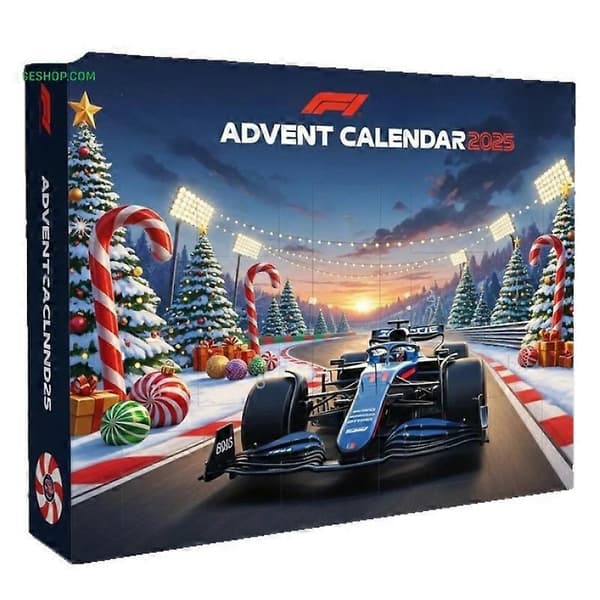 F1 Racing Team 2025 Julekalender, 24-dagers nedtelling