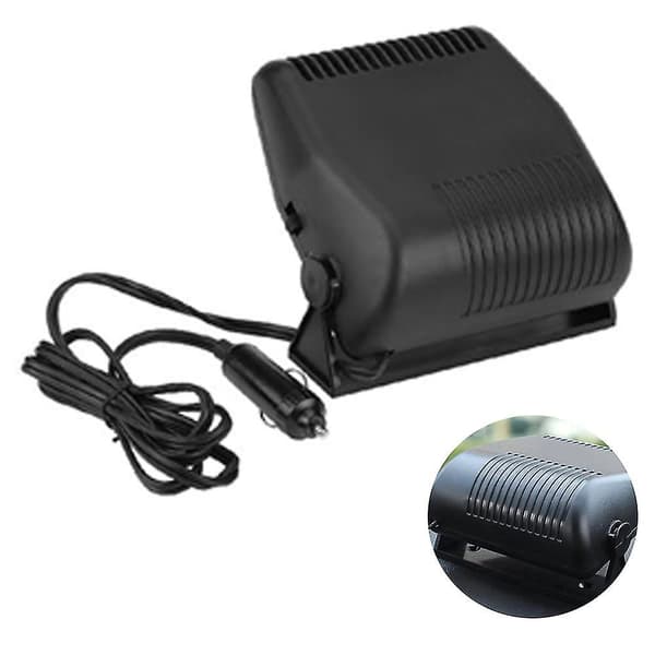 Bærbar bilvarmer, bildefogger, frontrutedefroster, 12 V 2 i 1