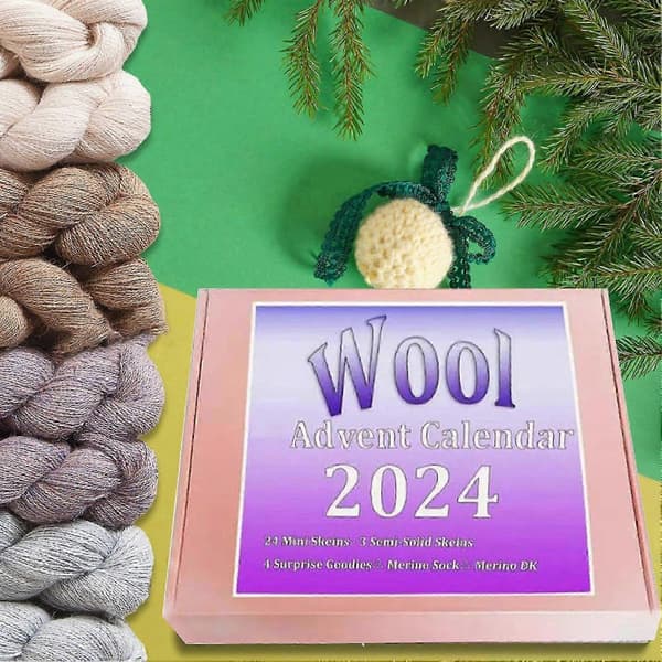2025 Ullgarn Julekalender 2024 Jul & Garn Julekalender