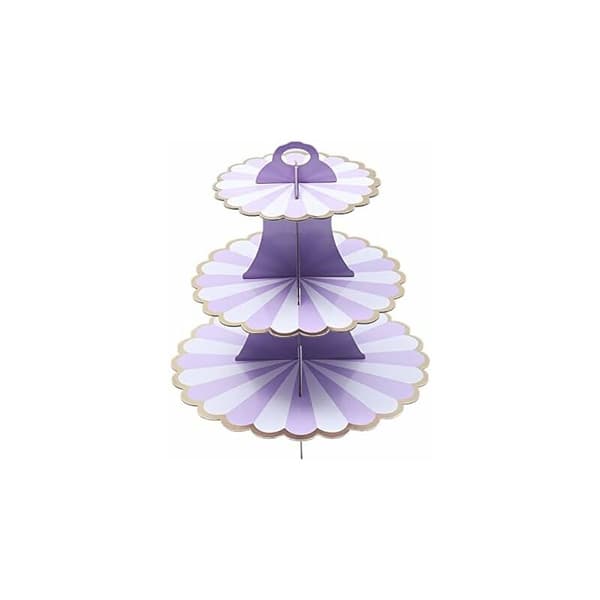 Rund papkageopsats Rund cupcakeopsats Eftermiddagste cupcakeopsats Fødselsdag Babyshower