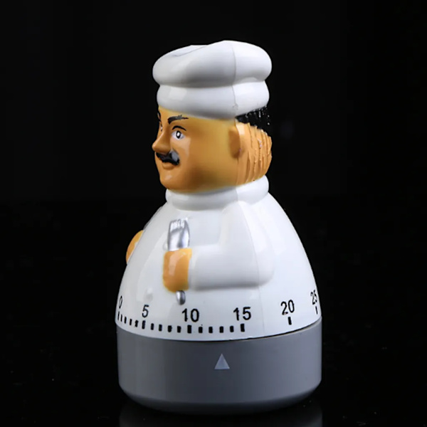 Analog kökstimer äggtimer ljudlarm plast
