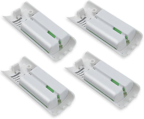 4-pak genopladelige batteripakker til Wii og Wii U Remote Controller 2800mAh