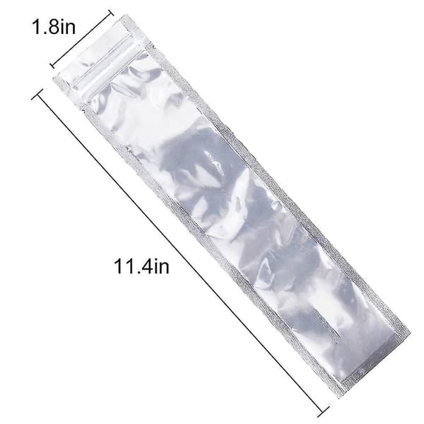 20-pakning med ispinnerposer, DIY isposeposer for yoghurt, isgodteri-is