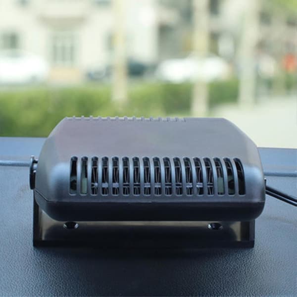 Bærbar bilvarmer, bildefogger, frontrutedefroster, 12 V 2 i 1