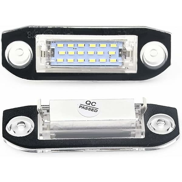 Sæt med 2 til Volvo VOLVO S40 S60 S80 XC70 XC60 nummerpladelys LED nummerpladelys