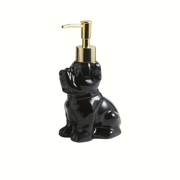268 g Elegant og udsøgt hundeformet sæbedispenser - Multifunktionel dispenser til badesæbe, shampoo og lotion 2pc