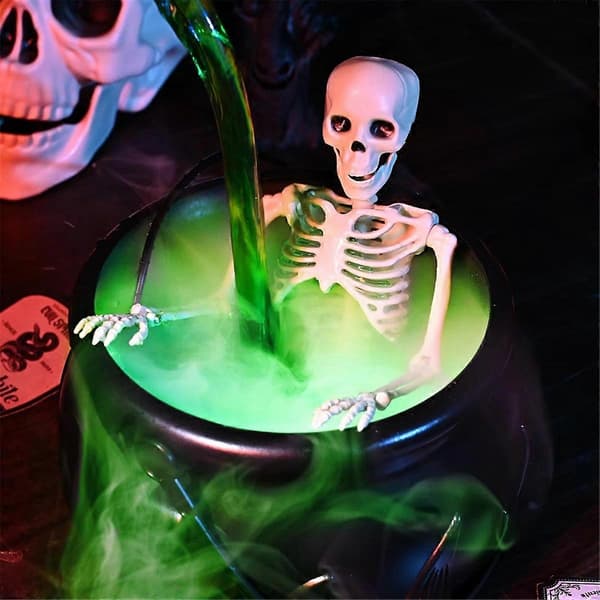 Halloween Dekorationer Inomhus med Magiska Flytande Trolldrycksflaskor, B