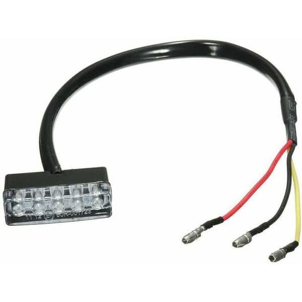 12V 5 LED Mini Röd Bromsbaklykta för Motorcykel Scooter Fyrhjuling