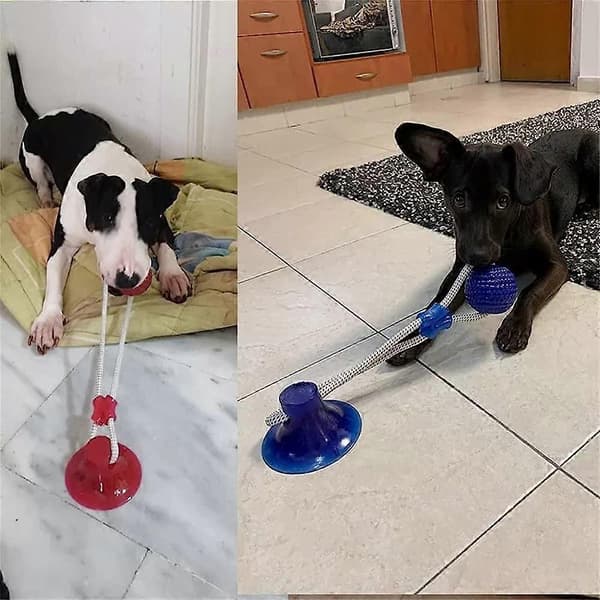 Husdjursleksak Valp Molarbett Leksak Elastisk Rep Hund Tuggleksaker/a/One Size