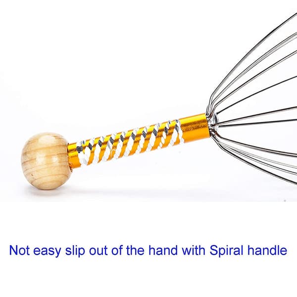 Hovedbundsmassager, håndholdt hovedmassager, afslappende kradser, stimulerer hår