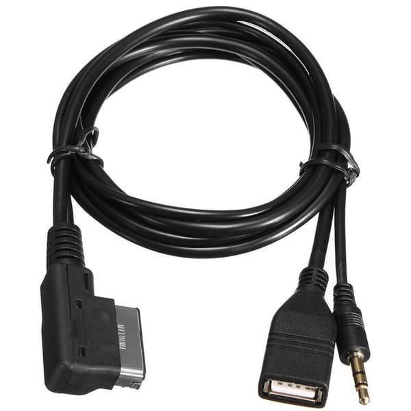 Musik MDI AMI MMI Interface USB + Oplader AUX Kabel til A6L A8L Q7 A3 A4L A5 A1