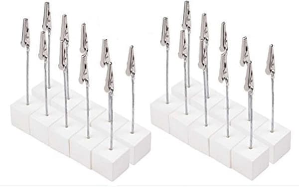 20 stk. Memoklips Holder