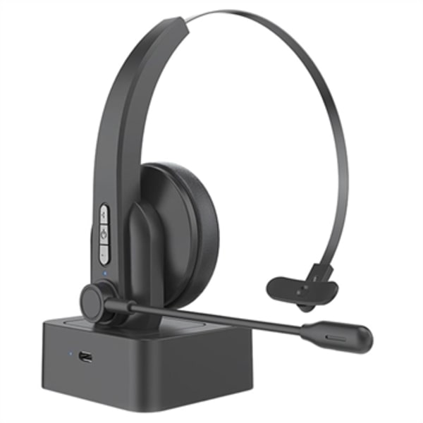 Enöra Bluetooth-Headset med Mikrofon och Laddningsbas OY631... Svart