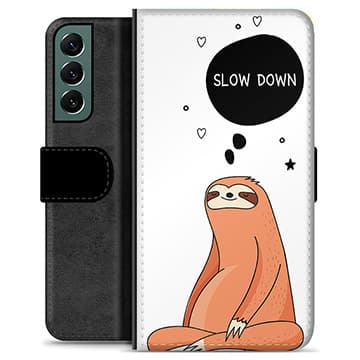 Samsung Galaxy S22+ 5G Premium Plånboksfodral - Slow Down Animerad