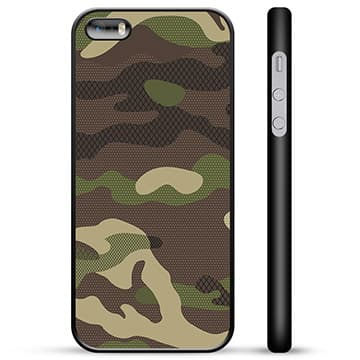 iPhone 5/5S/SE Skyddsskal - Kamouflage kamouflage