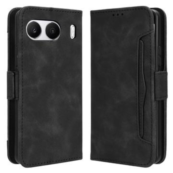 OnePlus Nord 4 Plånboksfodral med Korthållare - Svart Svart