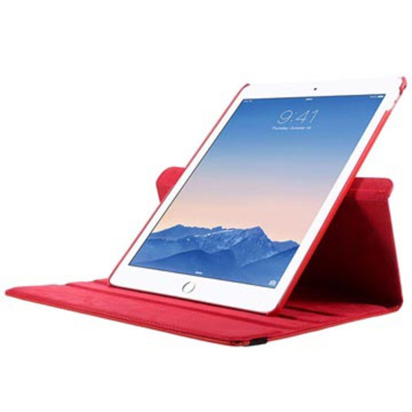 iPad Pro 12.9 2017 Multi Praktiskt Roterande Skal - Röd Röd