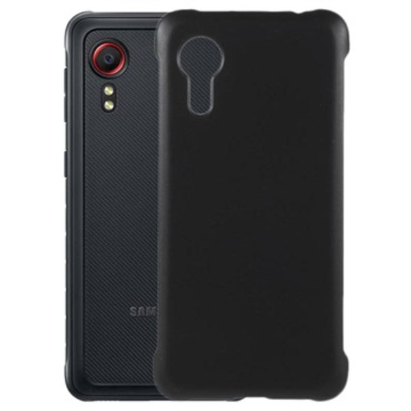 Samsung Galaxy Xcover 5 Gummerat Plastskal - Svart Svart