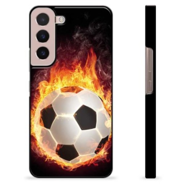 Samsung Galaxy S22 5G Skyddsskal - Fotbollsflamma Animerad