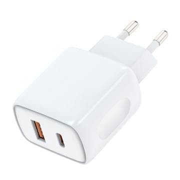 Amorus PD snabbladdare för väggmontering – 20 W USB-C, 18... Vit