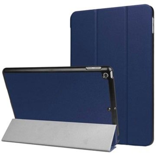 iPad 9.7 2017/2018 Tri-Fold Smart Foliofodral - Mörkblå Blå