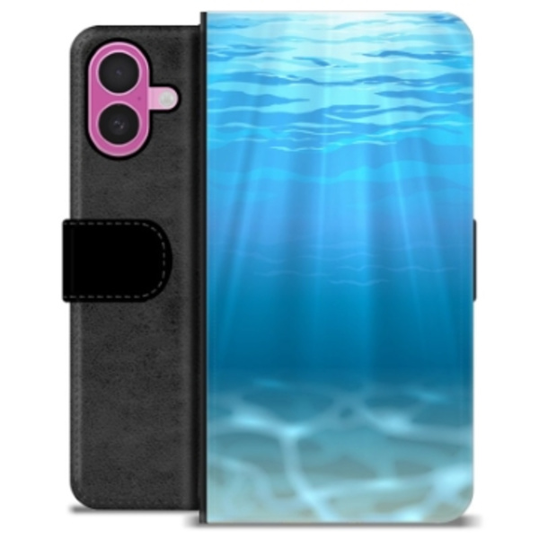 iPhone 16 Plus Premium Plånboksfodral - Hav Animerad