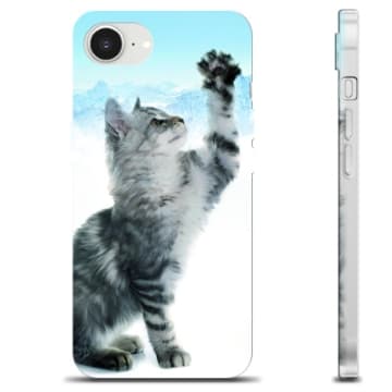 iPhone 16e TPU-Skal - Kat Genomskinlig