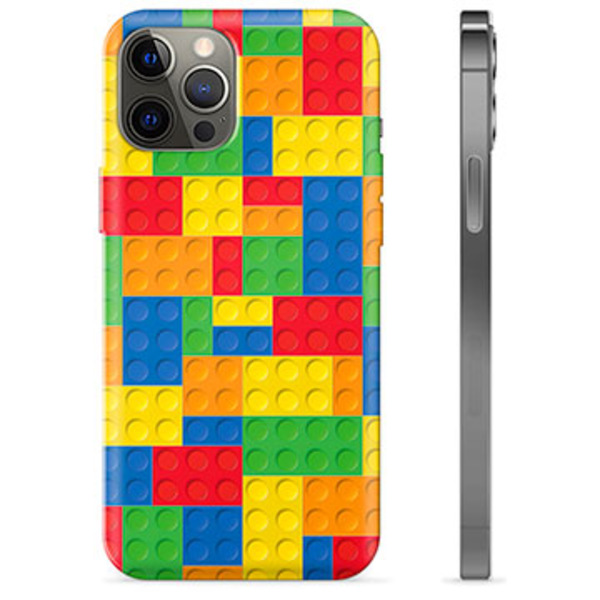 iPhone 12 Pro Max TPU-Skal - Block Animerad