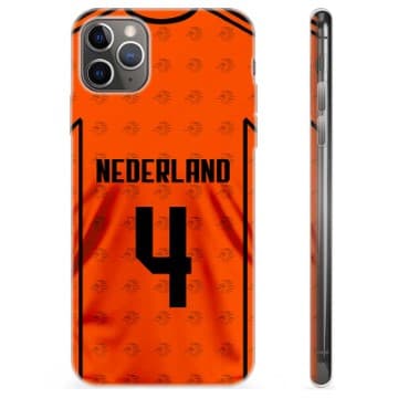 iPhone 11 Pro Max TPU-Skal - Nederländerna Animerad