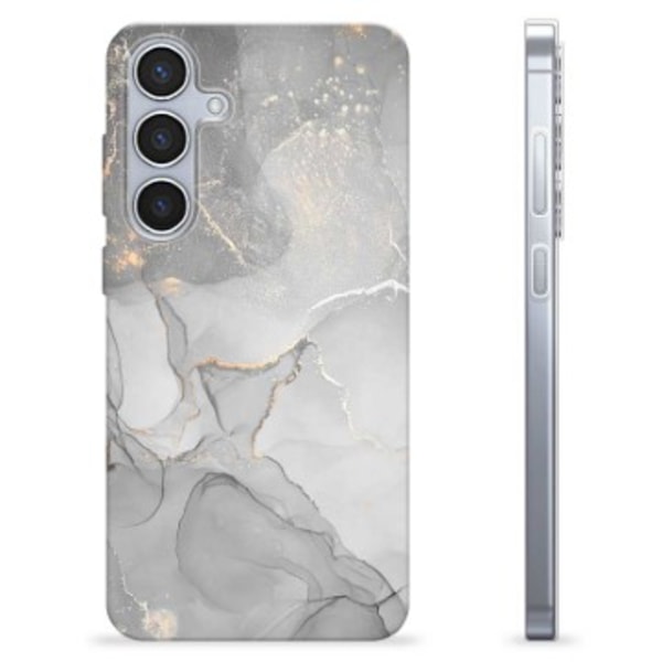 Samsung Galaxy S24+ TPU-Skal - Gnistrande Greige Grå