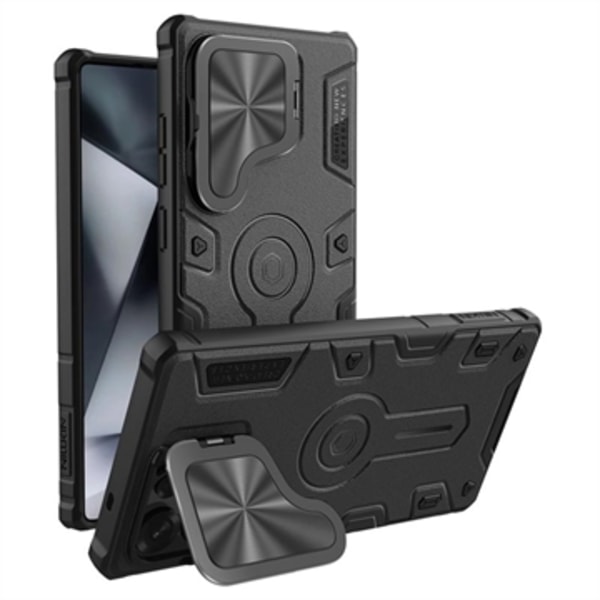 Samsung Galaxy S25 Ultra Nillkin CamShield Armor Prop Hybrid... Svart