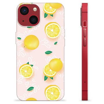 iPhone 13 Mini TPU-Skal - Citronmönster Animerad