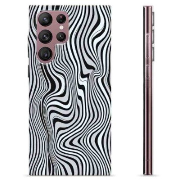 Samsung Galaxy S22 Ultra 5G TPU-Skal - Fascinerande Zebra Animerad