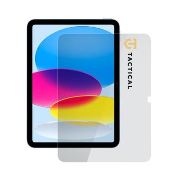 iPad 2022/2025 Tactical Glass Shield 2.5D Härdat Glas Skä... Genomskinlig