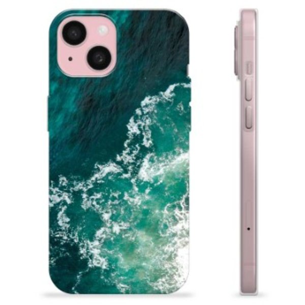 iPhone 15 TPU-Skal - Vågor Animerad