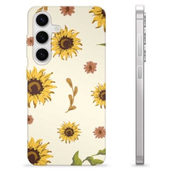 Samsung Galaxy S24 TPU-Skal - Solrosor Animerad