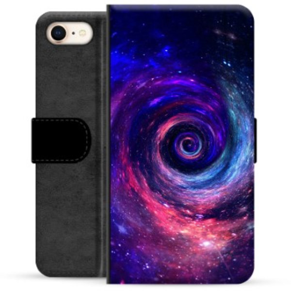 iPhone 7/8/SE (2020)/SE (2022) Premium Plånboksfodral - Galax Animerad