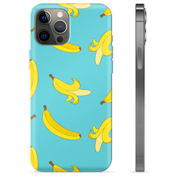 iPhone 12 Pro Max TPU-Skal - Bananer Animerad