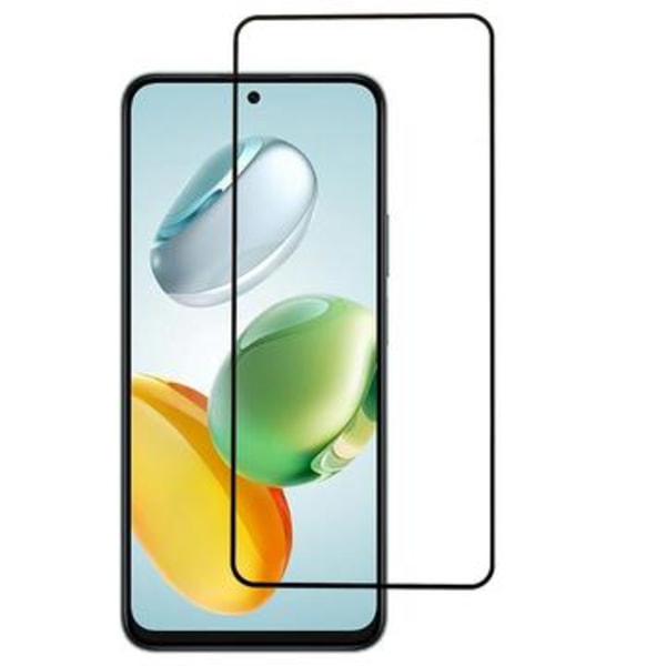 Honor 200 Smart/X7c Heltäckande Härdat Glas Skärmskydd -... Svart