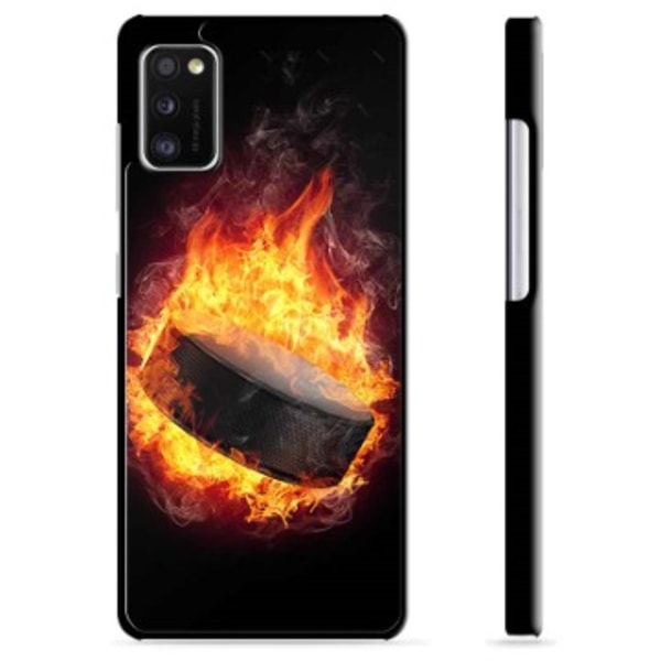 Samsung Galaxy A41 Skyddsskal - Ishockey Animerad