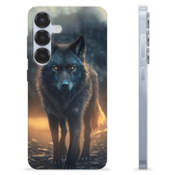 Samsung Galaxy S25 TPU-Skal - Varg Animerad