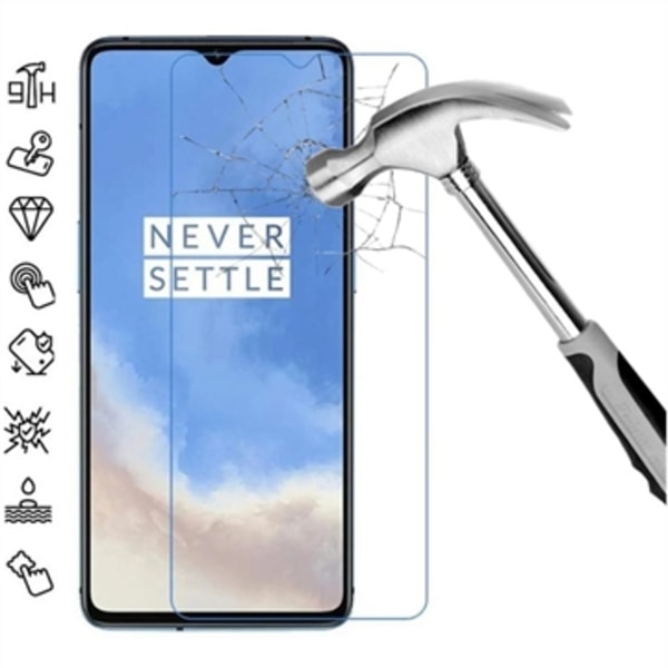 OnePlus 7T Skarmskydd - Case Friendly - Genomskinlig Genomskinlig