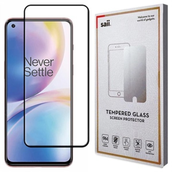 Saii 3D Premium OnePlus Nord 2 5G Härdat Glas Skärmskydd -...